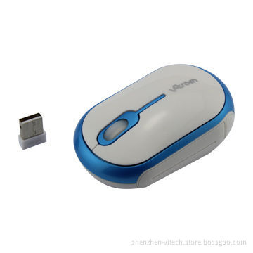 2.4G wireless optical mouse, simple appearance and various colors
